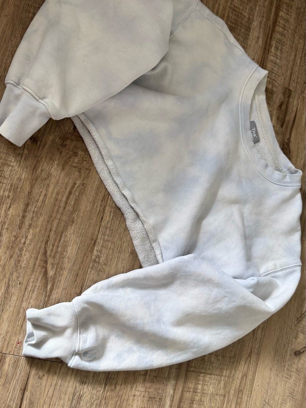 TNA Pale Blue Tie-Dye Sweatshirt